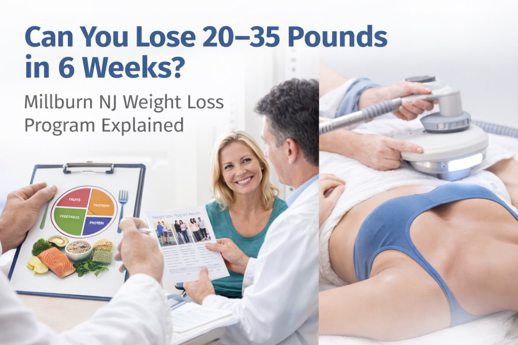 6 week weight loss program Millburn NJ body contouring treatment