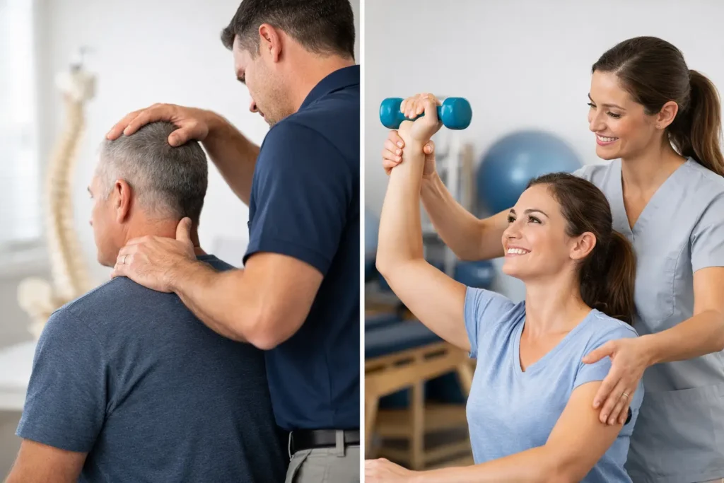 Chiropractic Versus Physical Therapy for Pain